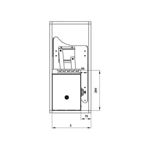 Bộ rổ bát đĩa Hafele Lento 504.76.012 800mm