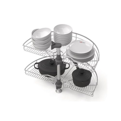 Bộ rổ góc xoay 180 độ Hafele Mezzo 548.37.001 5 Bộ rổ góc xoay 180 độ Hafele Mezzo 548.37.001