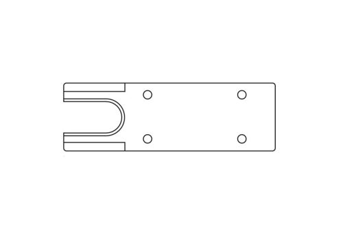 Nắp che bản lề sàn DCL41 Hafele 932.84.047