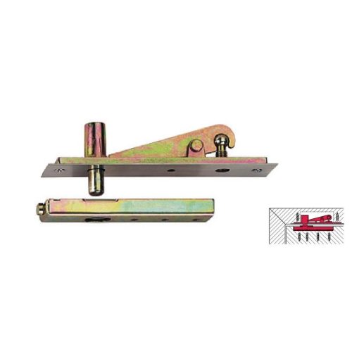 Bas kẹp trên cho bản lề sàn Hafele 932.84.901