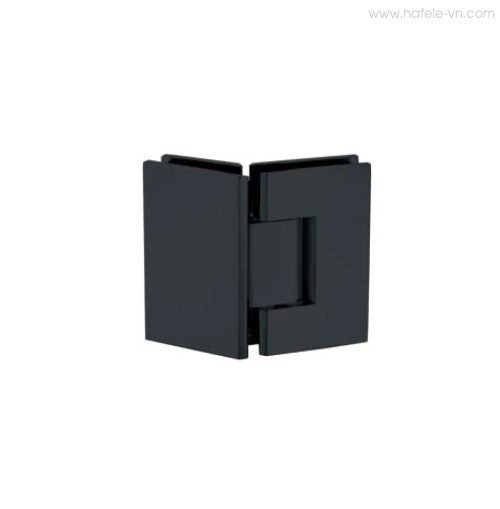 Bản lề kính - kính 135º màu đen Hafele 981.77.905