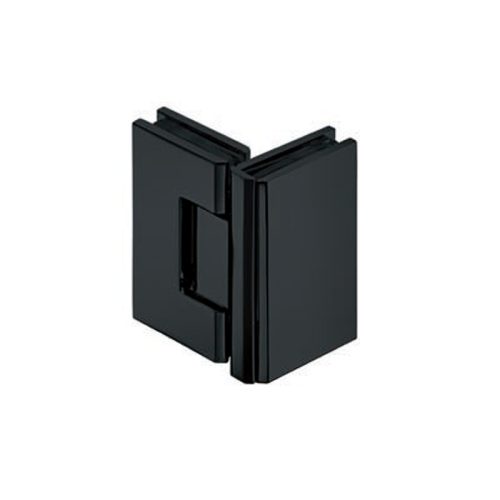 Bản lề kính - kính 90º màu đen Hafele 981.77.907