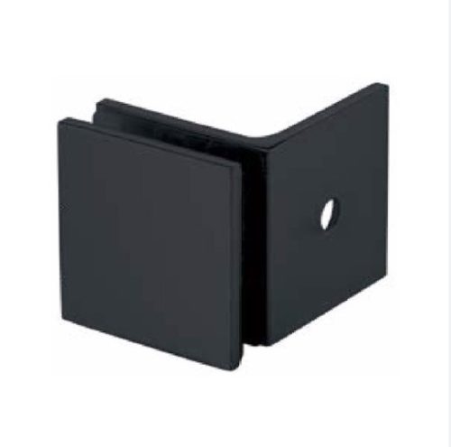 Kẹp kính - tường 90º có đế màu đen Hafele 981.77.911