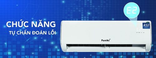 Điều hòa 2 chiều Funiki HSH12TMU 6 chức năng tự chẩn đoán lỗi