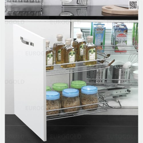 Giá liên hoàn ray âm giảm chấn Eurogold ELD102R