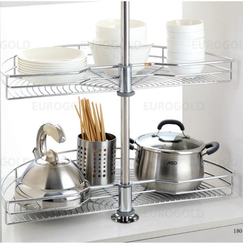 Mâm xoay inox nan tròn Eurogorld TR180A/C