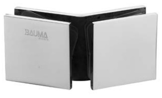 Kẹp kính Hafele 135 độ Bauma 981.77.959