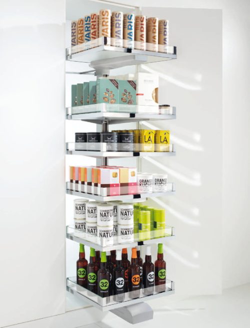 Bộ kệ 5 tầng Convoy Lavido 600mm Hafele 549.62.906