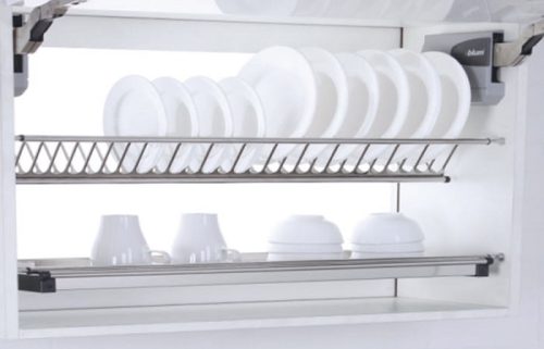 giá bát đĩa cố định dạng chữ V Inox 201 Eurogold EU01090