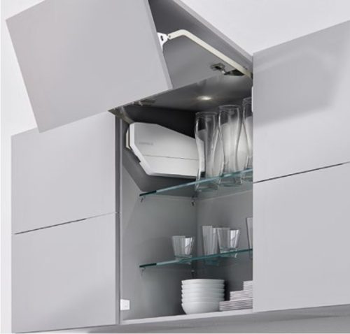 Bộ tay nâng Free Fold E Hafele 372.29.705