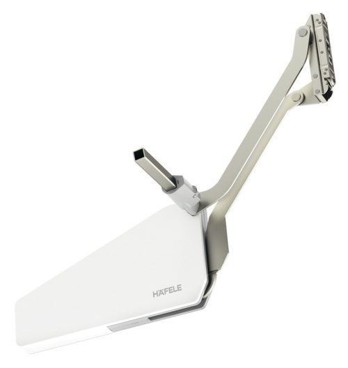 Bộ tay nâng Free Up Hafele 493.05.790 nắp trắng