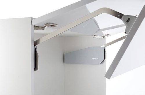 Bộ tay nâng Free Up Hafele 493.05.793 nắp trắng
