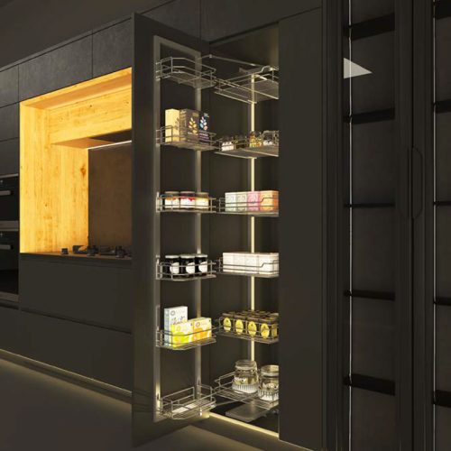 Tủ cao 6 tầng Dolce Hafele 548.65.052 Inox 304