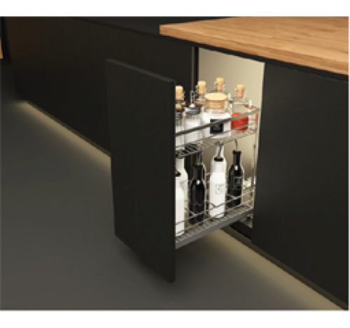 Bộ rổ gia vị Sonata Hafele 549.20.234 mạ chrome