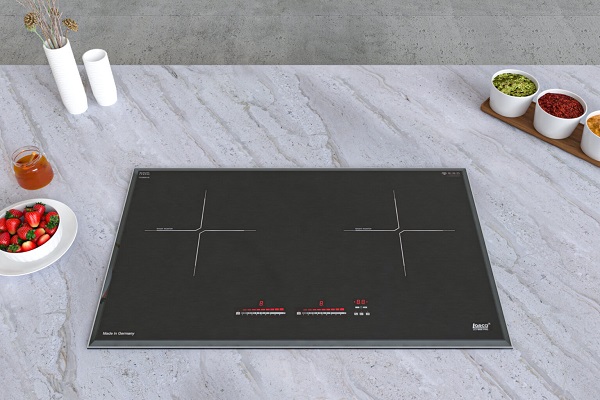 Mặt kinh của Bếp từ đôi Lorca LCI-809 PRO Mặt kinh của Bếp từ đôi Lorca LCI-809 PRO