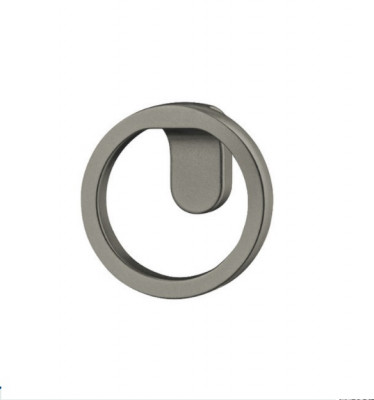 106.70.187 Tay nắm tủ Hafele màu xám kim loại 51mm 106.70.187