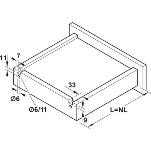 Ray âm Hafele 433.07.230 3 Ray âm Hafele 433.07.230