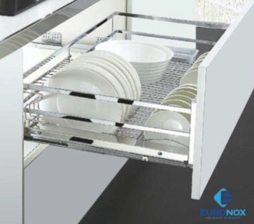 Giá xoong nồi bát dĩa đa năng nan dẹt Euronox EU2.70