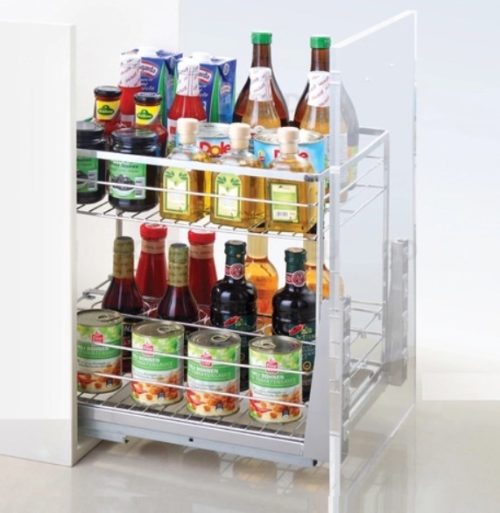 Giá gia vị chai lọ nan vuông Euronox EU8.20G