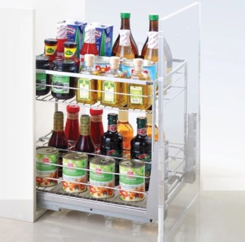 Giá gia vị chai lọ nan vuông Euronox EU8.25G