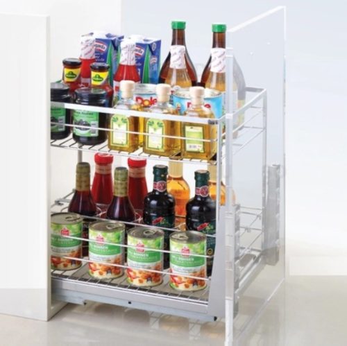 Giá gia vị chai lọ nan vuông Euronox EU8.30G