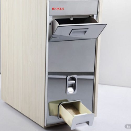 Thùng gạo gương bóng điện tử Inoxen RBK-300EM