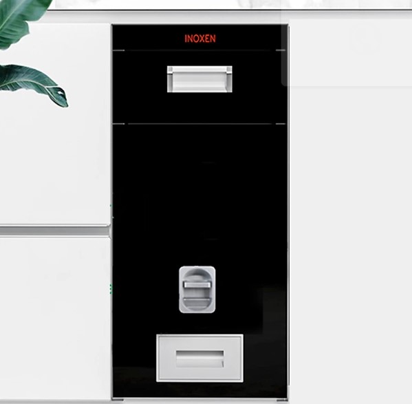 Thùng gạo kính đen/thùng inox 304 Inoxen RBK304-30BL Thùng gạo kính đen/thùng inox 304 Inoxen RBK304-30BL