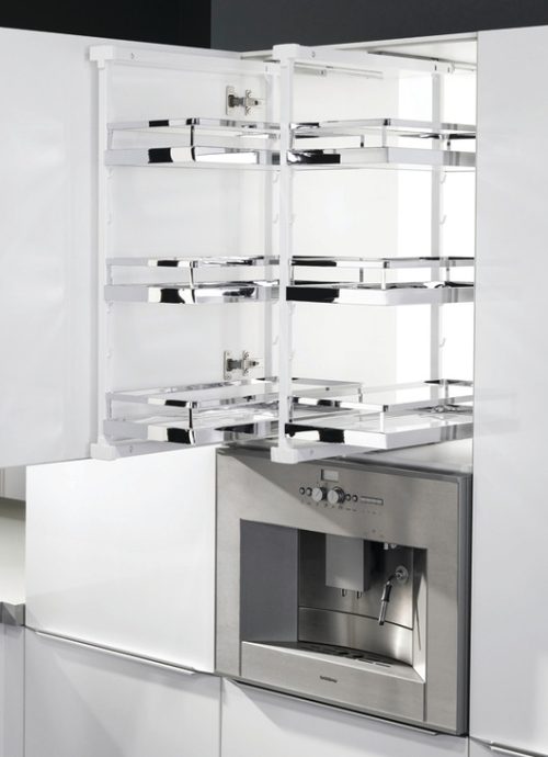 Bộ rổ Arena Style 2 cái 228x470x88mm Hafele 545.60.672