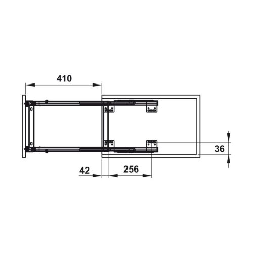 Bộ rổ dao thớt, chai lọ Hafele Sonata 549.20.415 5 Bộ rổ dao thớt, chai lọ Hafele Sonata 549.20.415