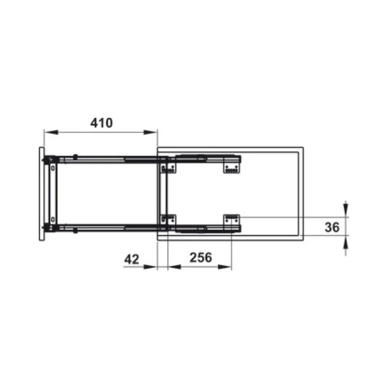Kích thước của Bộ rổ dao thớt, chai lọ Sonata Hafele 549.20.011 Inox 304 Kích thước của Bộ rổ dao thớt, chai lọ Sonata Hafele 549.20.011 Inox 304