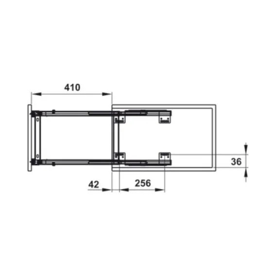 Kích thước của Bộ rổ gia vị Sonata Hafele 549.20.035 Inox 304 Kích thước của Bộ rổ gia vị Sonata Hafele 549.20.035 Inox 304