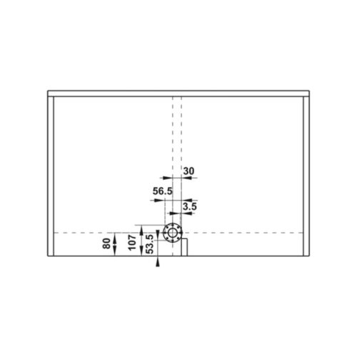 Bộ rổ góc xoay 180 độ Hafele Mezzo 548.37.001 3 Bộ rổ góc xoay 180 độ Hafele Mezzo 548.37.001