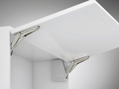 Bộ tay nâng Free Flap 1.7 Hafele 493.05.831 nắp xám 3 Bộ tay nâng Free Flap 1.7 Hafele 493.05.831 nắp xám