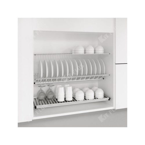 Giá bát cố định 3 tầng chữ V Kit Plus DK12A.60 3 Giá bát cố định 3 tầng chữ V Kit Plus DK12A.60