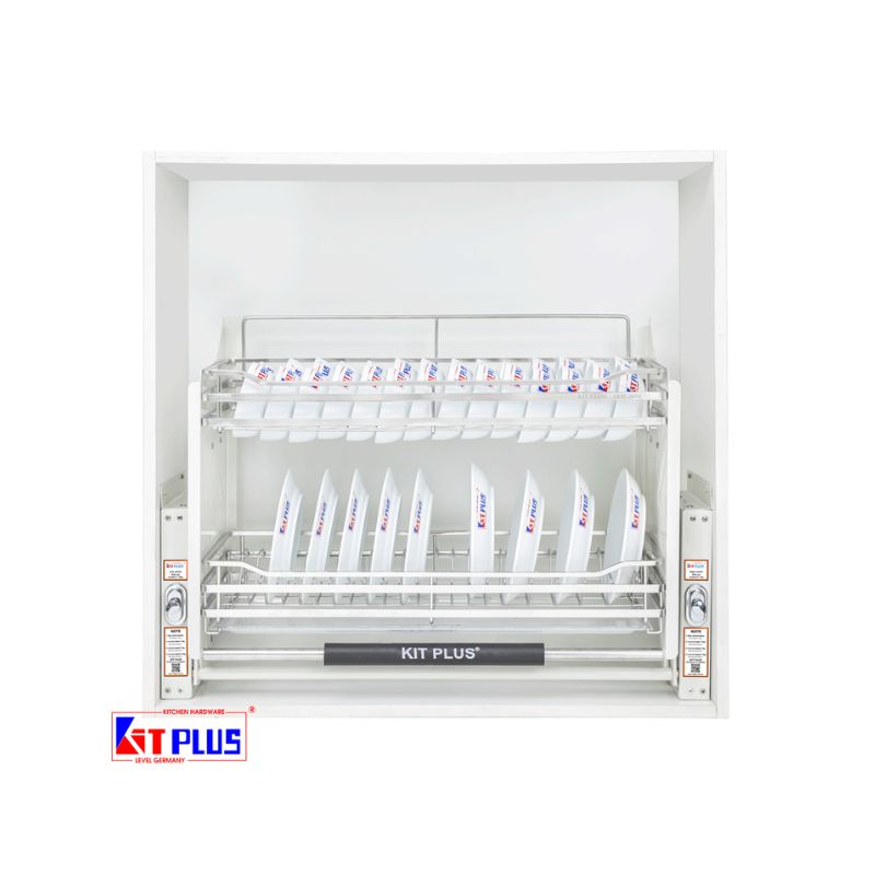 Giá bát đĩa nâng hạ Kit Plus GIKA.PL90 Giá bát đĩa nâng hạ Kit Plus GIKA.PL90
