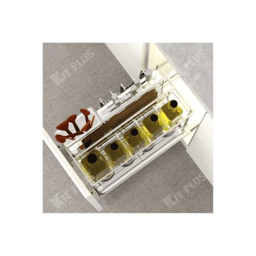 Giá dao thớt Inox nan vuông, ray giảm chấn Kit Plus DE 30T 4 Giá dao thớt Inox nan vuông, ray giảm chấn Kit Plus DE 30T