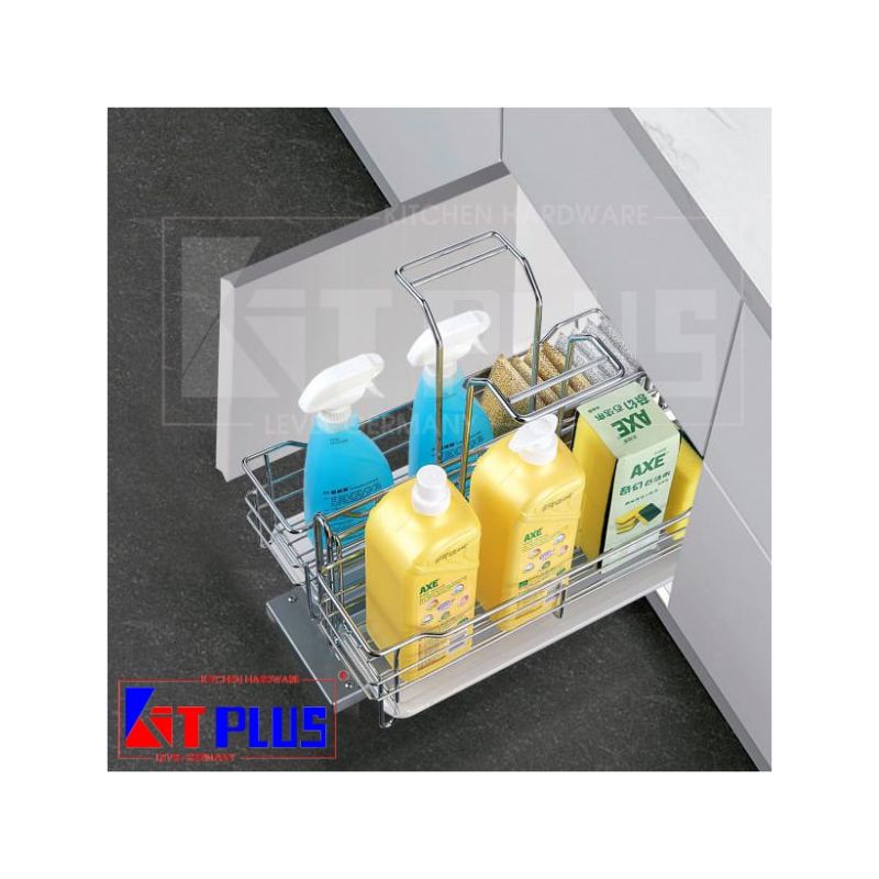 Giá để chất tẩy rửa Inox nan Kit Plus DIO.35 Giá để chất tẩy rửa Inox nan Kit Plus DIO.35