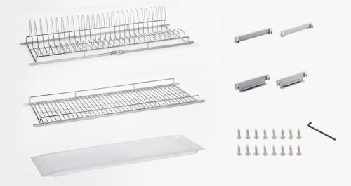 Giá úp bát đĩa Hafele 544.06.026 inox 304 cho tủ rộng 800mm 3 Giá úp bát đĩa Hafele 544.06.026 inox 304 cho tủ rộng 800mm