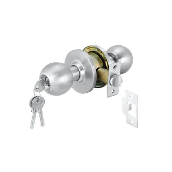 Khóa tay nắm tròn cửa kho loại lớn Hafele 911.64.270 Khóa tay nắm tròn cửa kho loại lớn Hafele 911.64.270