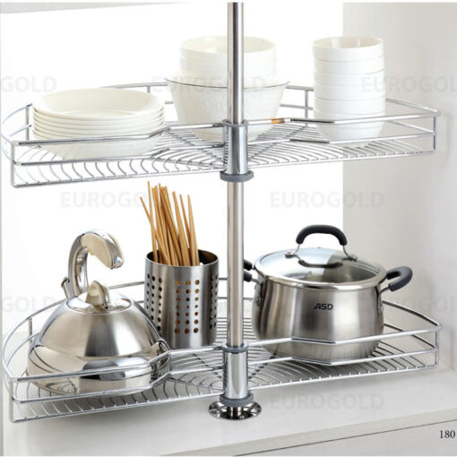 Mâm xoay inox nan tròn Eurogold EP180C 3 Mâm xoay inox nan tròn Eurogold EP180C