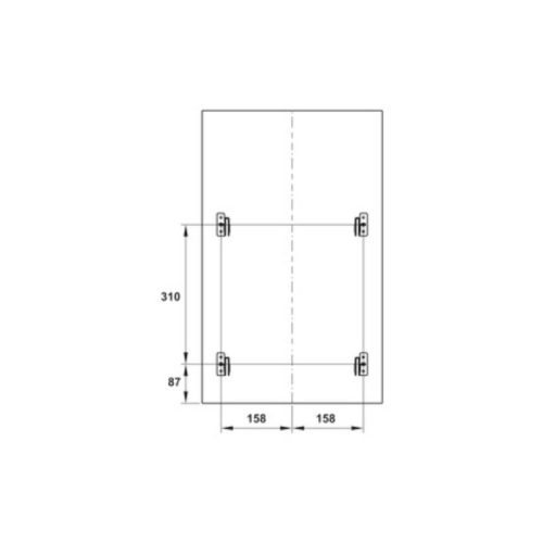 Thùng rác gắn cánh Cucina Viola 503.48.504
