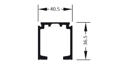 Ray trượt đơn dài 3000mm Hafele 941.62.731 3 Ray trượt đơn dài 3000mm Hafele 941.62.731
