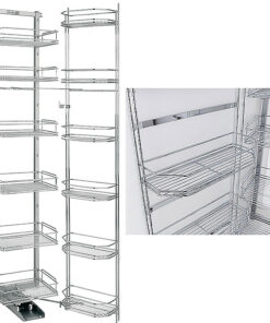 Rổ kéo 6 tầng Wire basket, rộng 600mm Hafele 545.94.142