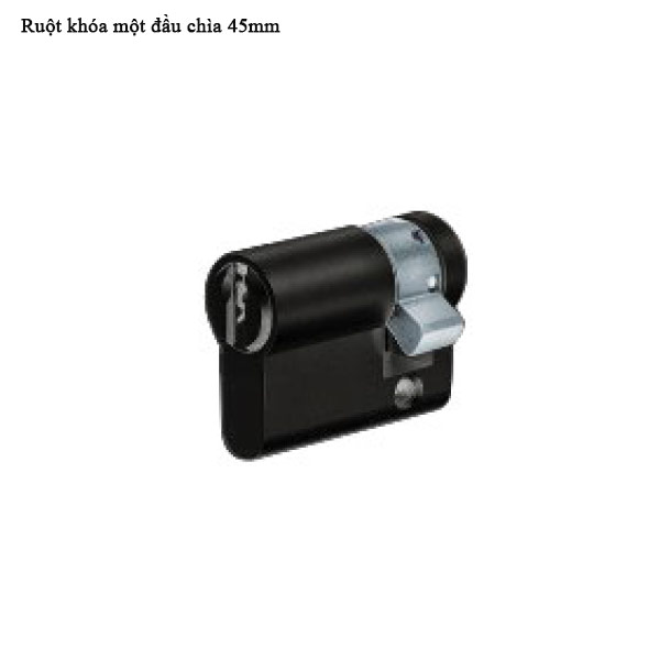 Ruột khóa 1 đầu chìa 45mm Hafele 916.63.363 Ruột khóa 1 đầu chìa 45mm Hafele 916.63.363
