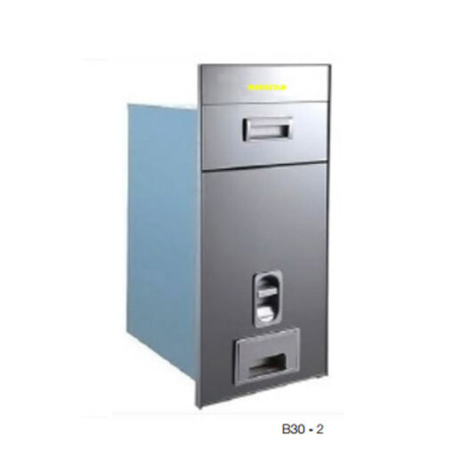 Thùng gạo mặt gương nút nhấn Eurogold GB300S 3 Thùng gạo mặt gương nút nhấn Eurogold B302