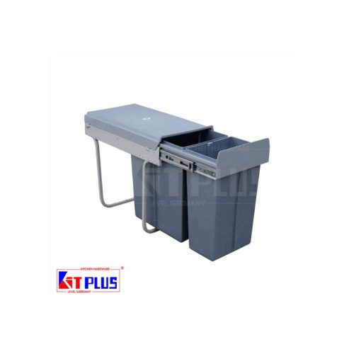 Thùng rác ray trượt 2 ngăn Kit Plus DF.30 3 Thùng rác ray trượt 2 ngăn Kit Plus DF.30
