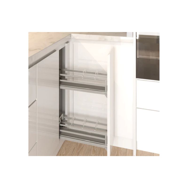 Bộ rổ gia vị Hafele Omero 549.20.841 200mm (phải) Bộ rổ gia vị Hafele Omero 549.20.841 200mm (phải)