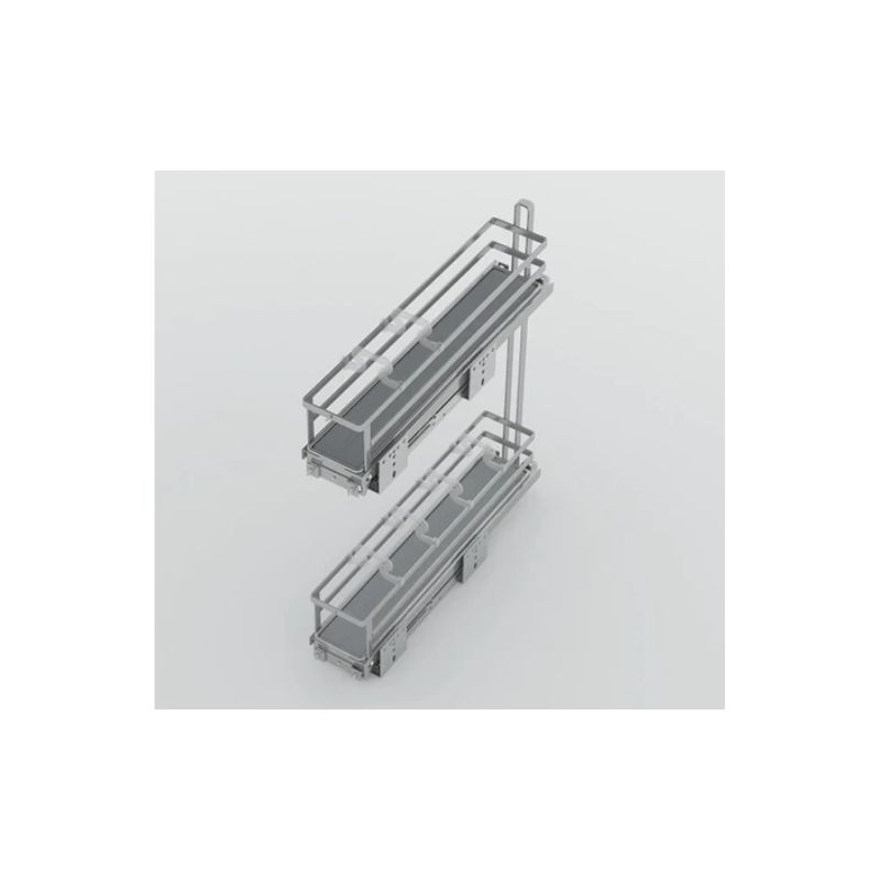 Bộ rổ gia vị Hafele Omero 549.20.841 200mm (phải) Bộ rổ gia vị Hafele Omero 549.20.841 200mm (phải)