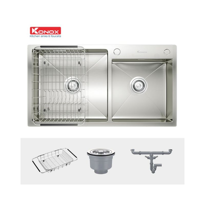 Phụ kiện của Chậu rửa bát Konox Overmount Sink KN8245DO Phụ kiện của Chậu rửa bát Konox Overmount Sink KN8245DO