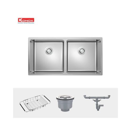 Phụ kiện của Chậu rửa bát Konox Undermount CUBE 8744DU